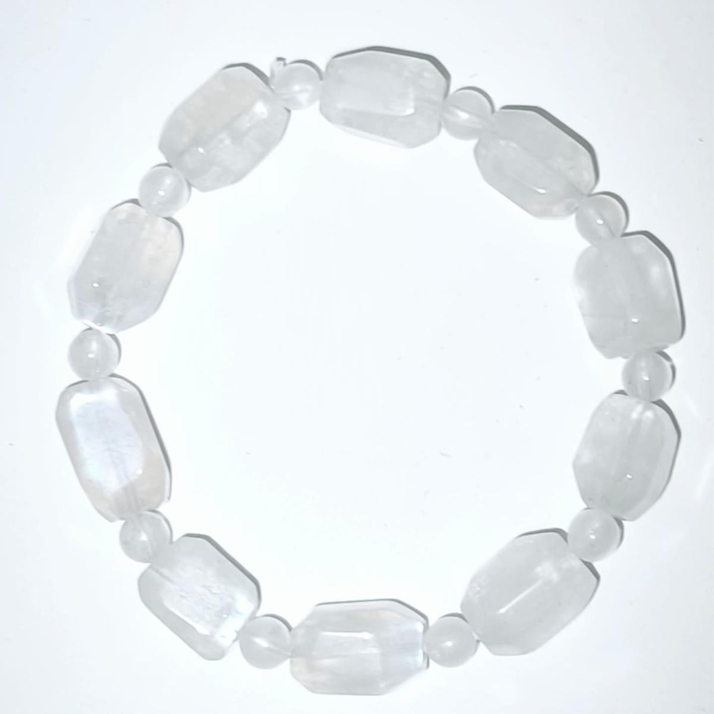 High-Quality Blue Moonstone Bracelet