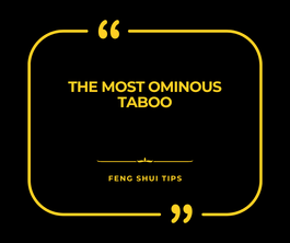 The Most Ominous Taboo